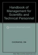 Chorafas: Handbook Of management For Scientific and Technical Personnel