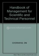 Chorafas: Handbook Of management For Scientific and Technical Personnel