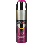 Chris Adams Active Woman Deodorant Body Spray ( CA Woman ) 200 ml - 6291100171323