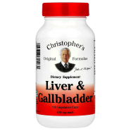Christopher's Original Formulas Liver And Gallbladder 415 mg - 100 Vegetarian Caps -523325998