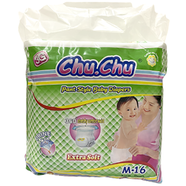 Chu.Chu Pants Style Diapers - 16 Pieces (M) image