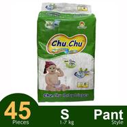 Chu Chu Pants System Baby Diapers (S Size) (45Pcs)
