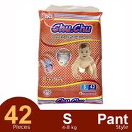 Chu Chu Pants System Baby Diapers (S Size) (4-8kg) (42Pcs) 