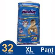 Chu Chu Pants System Baby Diapers (XL Size) (13-20kg) (32Pcs) 