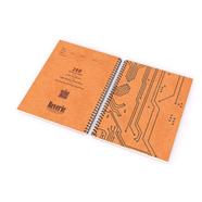 Circuit Design - Spiral Notebook [300 Pages] [Brown Cover]