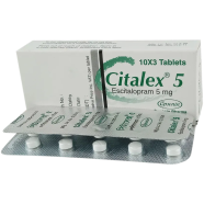 Citalex 5 mg Tablet – 10's Strip