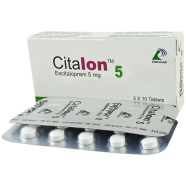 Citalon 5mg Tablet 10's Strip
