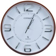 Citisun Wall Clock - Brown and White - Citisun 50