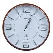 Citisun Wall Clock - Brown and White - Citisun 50