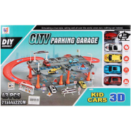 City parking garage diy assembly 43 pcs