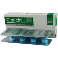 Claricin Tablet 500mg 4's Strip icon