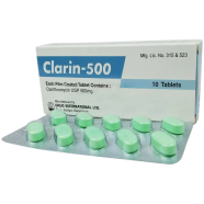 Clarin 500 mg Tablet-10's Strip icon