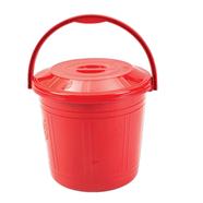 TEL Classic Bucket 20L Red With Lid - 803474