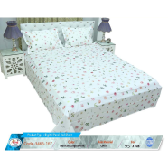 Classical Hometex Digital Panel Bed Sheet - 3466-167