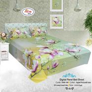 Classical Hometex Digital Panel Bed Sheet - 3466-186