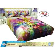 Classical Hometex Digital Panel Bed Sheet - 3466-112