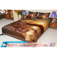 Classical Hometex Digital Panel Bed Sheet - 3466-122