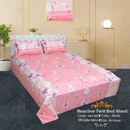 Classical Hometex Reactive Twill Double Bed Sheet - 1601-897