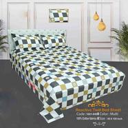 Classical Hometex Reactive Twill Double Bed Sheet - 1601-849