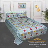 Classical Hometex Reactive Twill Double Bed Sheet - 1601-865