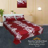 Classical Hometex Reactive Twill Double Bed Sheet - 1601-861