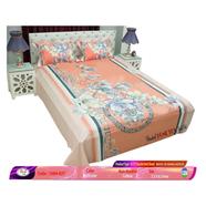 Classical Hometex Reactive Twill Panel Double Bed Sheet - 1684-627
