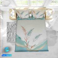 Classical Hometex Reactive Twill Panel Double Bed Sheet - 1684-710