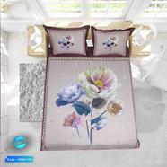 Classical Hometex Reactive Twill Panel Double Bed Sheet - 1684-712