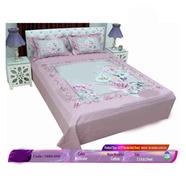 Classical Hometex Reactive Twill Panel Double Bed Sheet - 1684-590