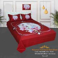 Classical Hometex Reactive Twill Panel Double Bed Sheet - 1684-686