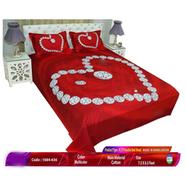 Classical Hometex Reactive Twill Panel Double Bed Sheet - 1684-636