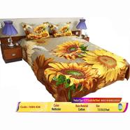 Classical Hometex Reactive Twill Panel Double Bed Sheet - 1684-436