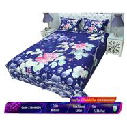 Classical Hometex Reactive Twill Panel Double Bed Sheet - 1684-656