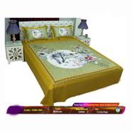 Classical Hometex Reactive Twill Panel Double Bed Sheet - 1684-582