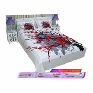 Classical Hometex Reactive Twill Panel Double Bed Sheet - 1684-568
