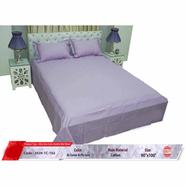 Classical Hometex SGlx One Color Double White Bed Sheet - 3439- 1C-102