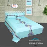 Classical Hometex Vra Satin Print Bed Sheet - 3443-226