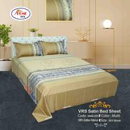 Classical Hometex Vra Satin Print Bed Sheet - 3443-231