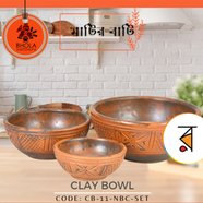 Clay Curry Bowl (3Pcs Set) - CB-11-NC
