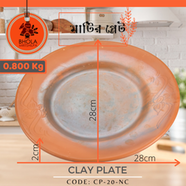 Clay Plate 1Pcs - CP-20-NC