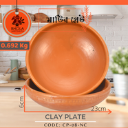 Clay Plate 1Pcs - CP-08-NC