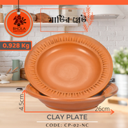 Clay Plate 1Pcs - CP-02-NC