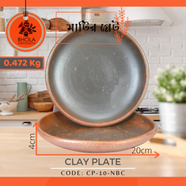 Clay Plate 1Pcs - CP-10-NBC