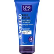 Clean and Clear Blackhead Clearing Daily Face Scrub Tube 150 ml (UAE) - 139700542