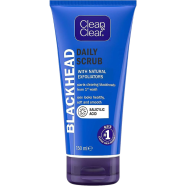 Clean and Clear Blackhead Clearing Daily Face Scrub Tube 150 ml - 139700542