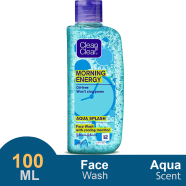 Clean and Clear Morning Energy Aqua Splash Face Wash (100ml) - 79609320