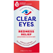 Clear Eyes Redness Relief Lubricant Redness Relief Eye Drops 15 ml - 526832970