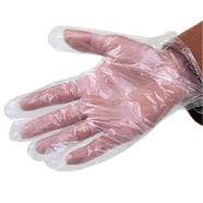 Clear Gloves 100 Pieces Large Polyethylene Gloves