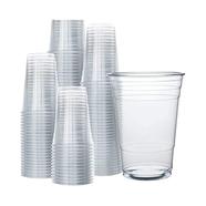 Clear Plastic Cups 250 Ml For Water And Juice 50 Pcs Pack 