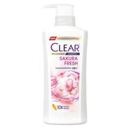 Clear Sakura Fresh Anti Dandruff Shampoo Pump 400 ml